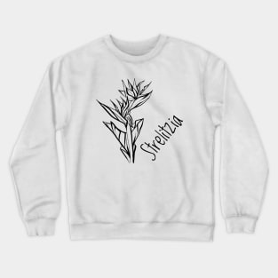 Strelitzia flower Crewneck Sweatshirt